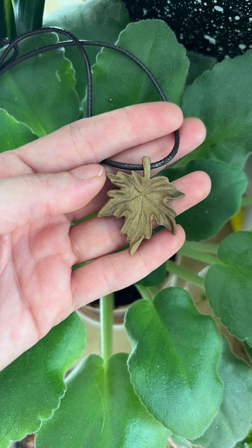 Maple Leaf Pendant