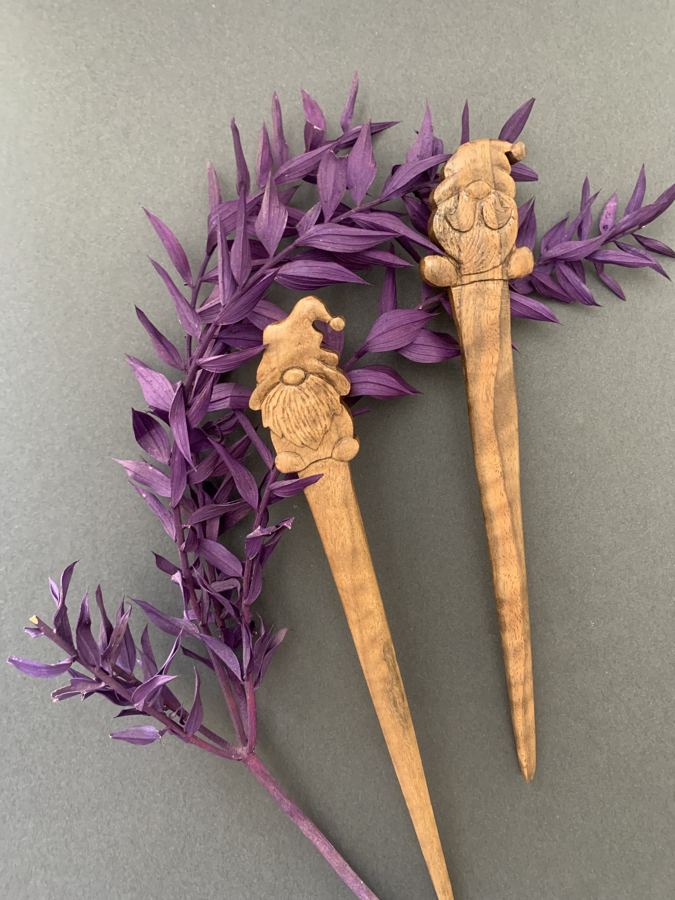 Gnome Hair Sticks