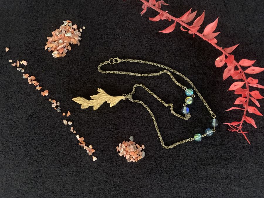 Oak Leaf Necklace