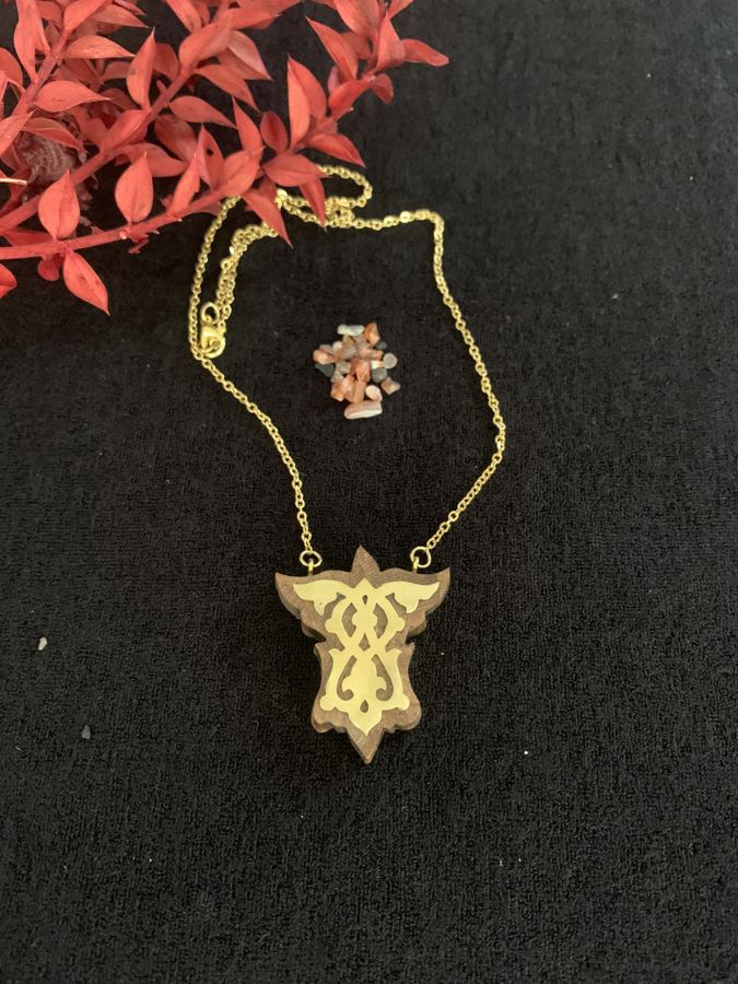 Arabesque Drop Necklace