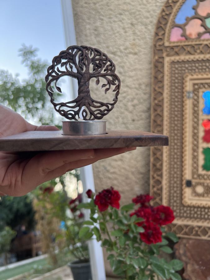 Tree of Life Candle Stand
