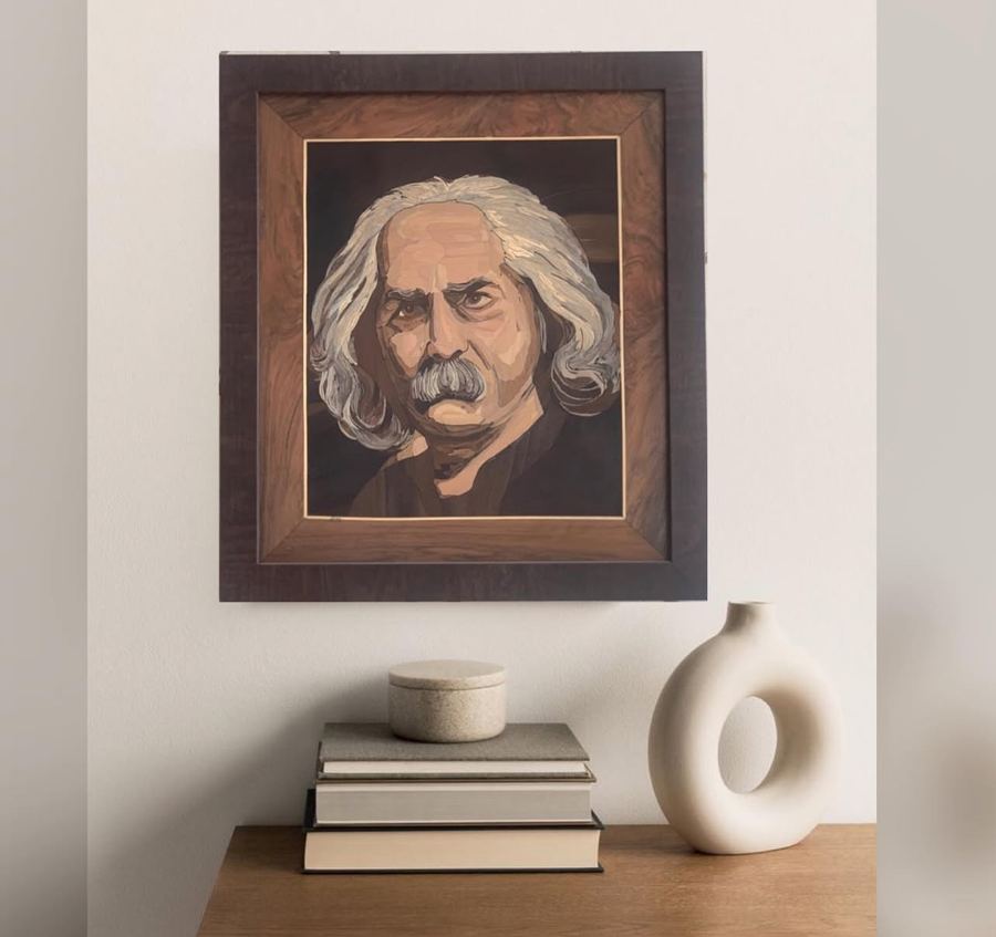 Portrait in Wood