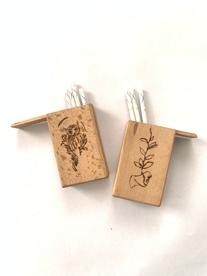 Pyrography Keepsake Boxes