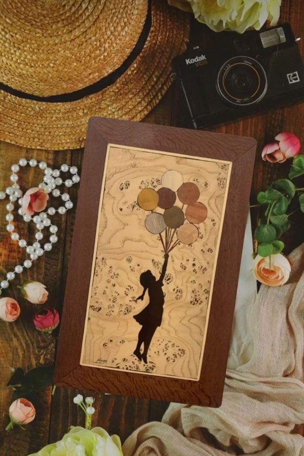 Girl with Balloons